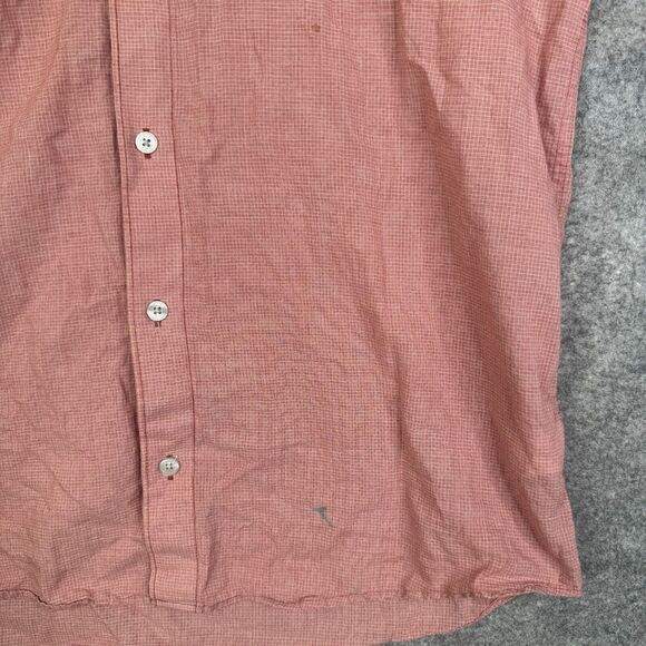 Toad & Co Shirt Mens Medium Airbrush Short Sleeve Organic Cotton Casual - Picture 3 of 10